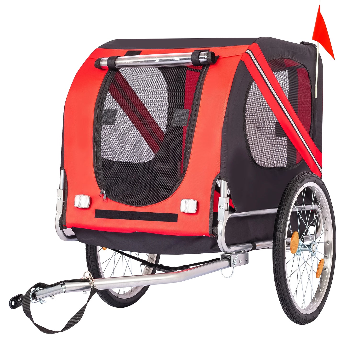 TWISTER.CK Dog Bike Trailer Foldable Quick Release Wheels