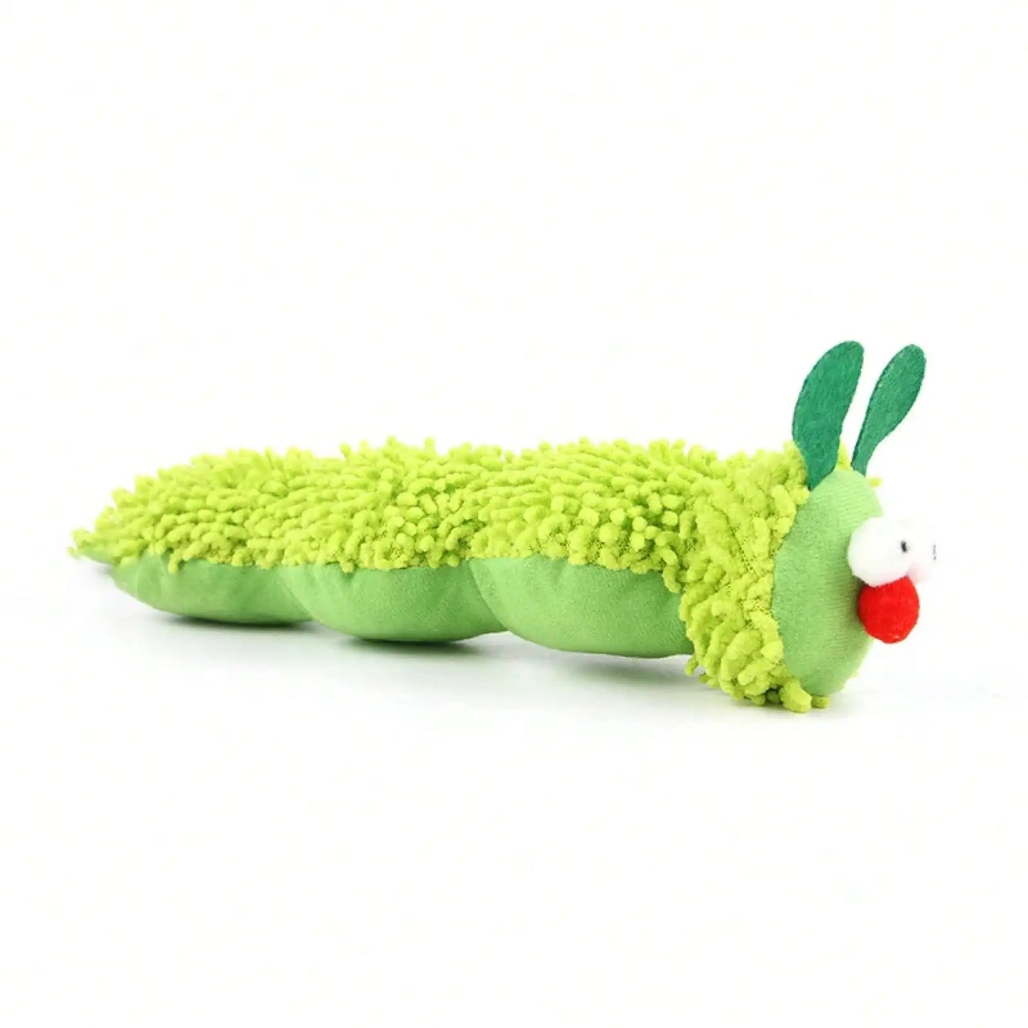 Caterpillar Cat Chew Toy With Catnip And Silvervine