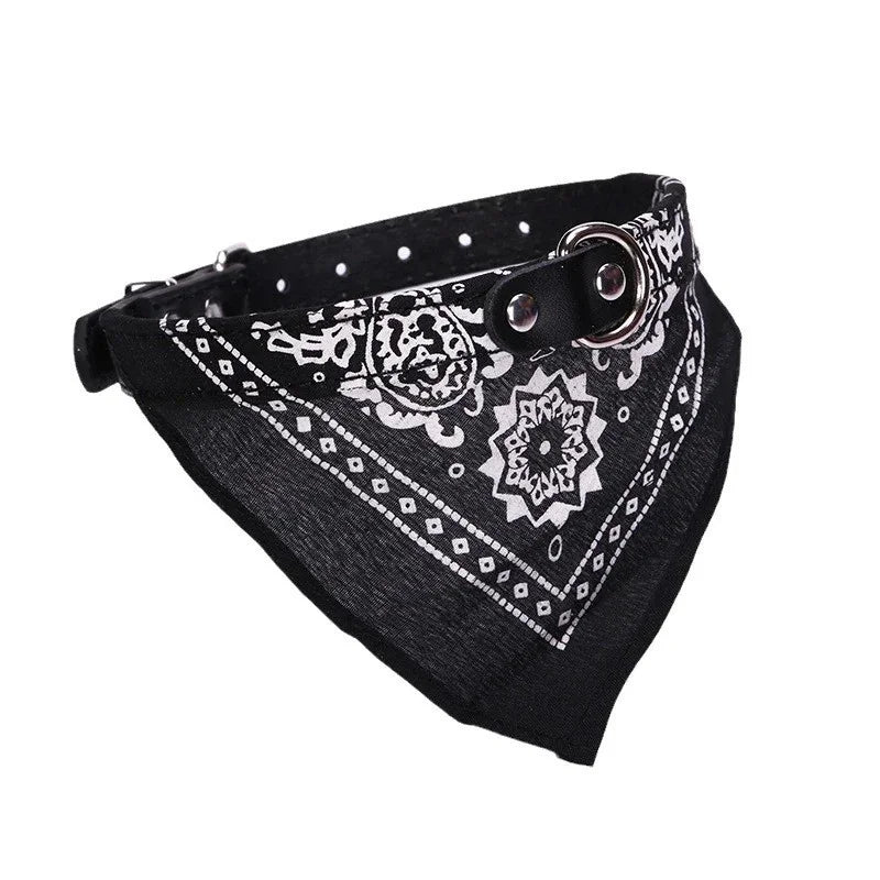 Cute Adjustable Dog Bandana Collar Puppy Cat Pet Neckerchief Neck Scarf Ties