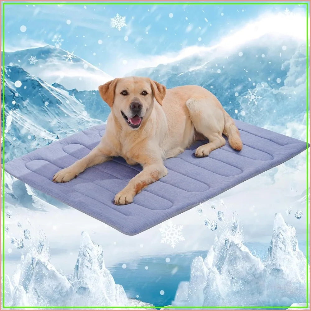 Self-Cooling Dog Bed, Arc-Chill Technology, Washable, 36x24 in Large Crate