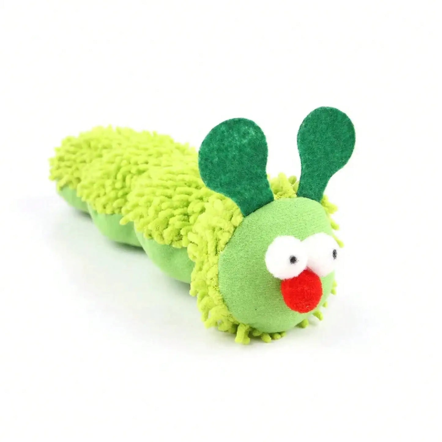 Caterpillar Cat Chew Toy With Catnip And Silvervine