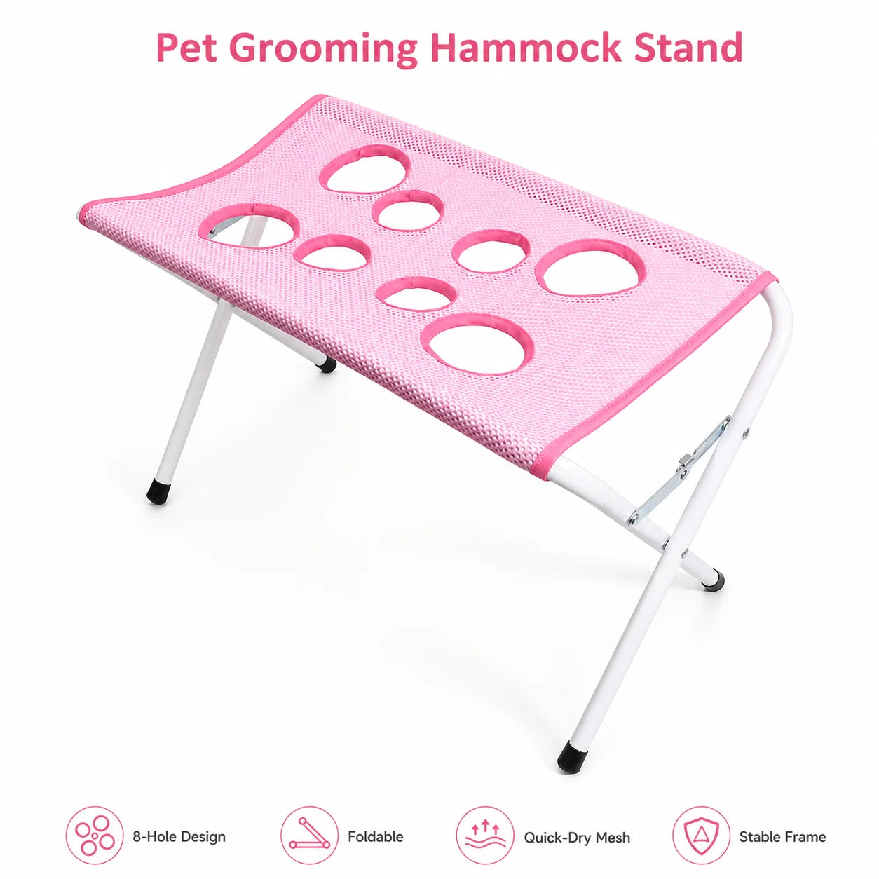 Sindax Pet Grooming Hammock Stand Foldable Bathing Rack