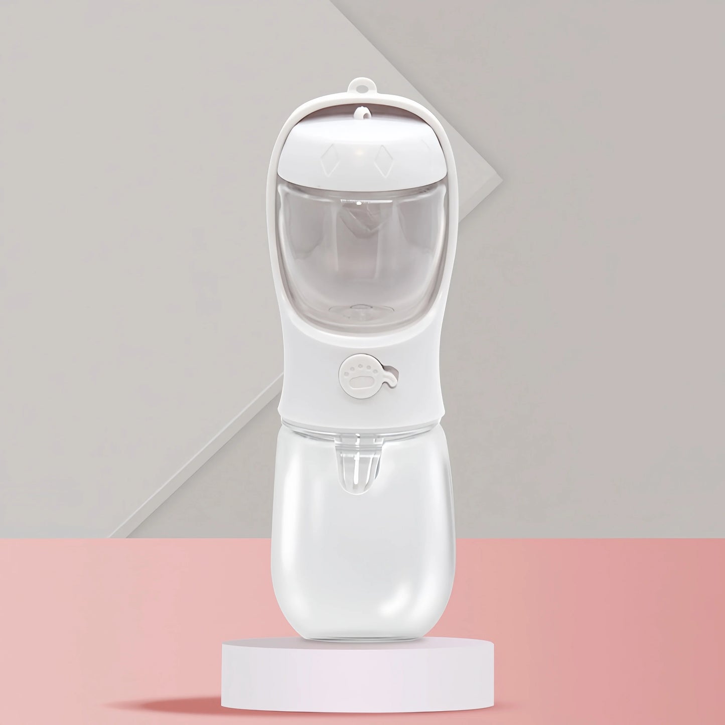 Portable Dog Cat Water Bottle With Storage Food Container