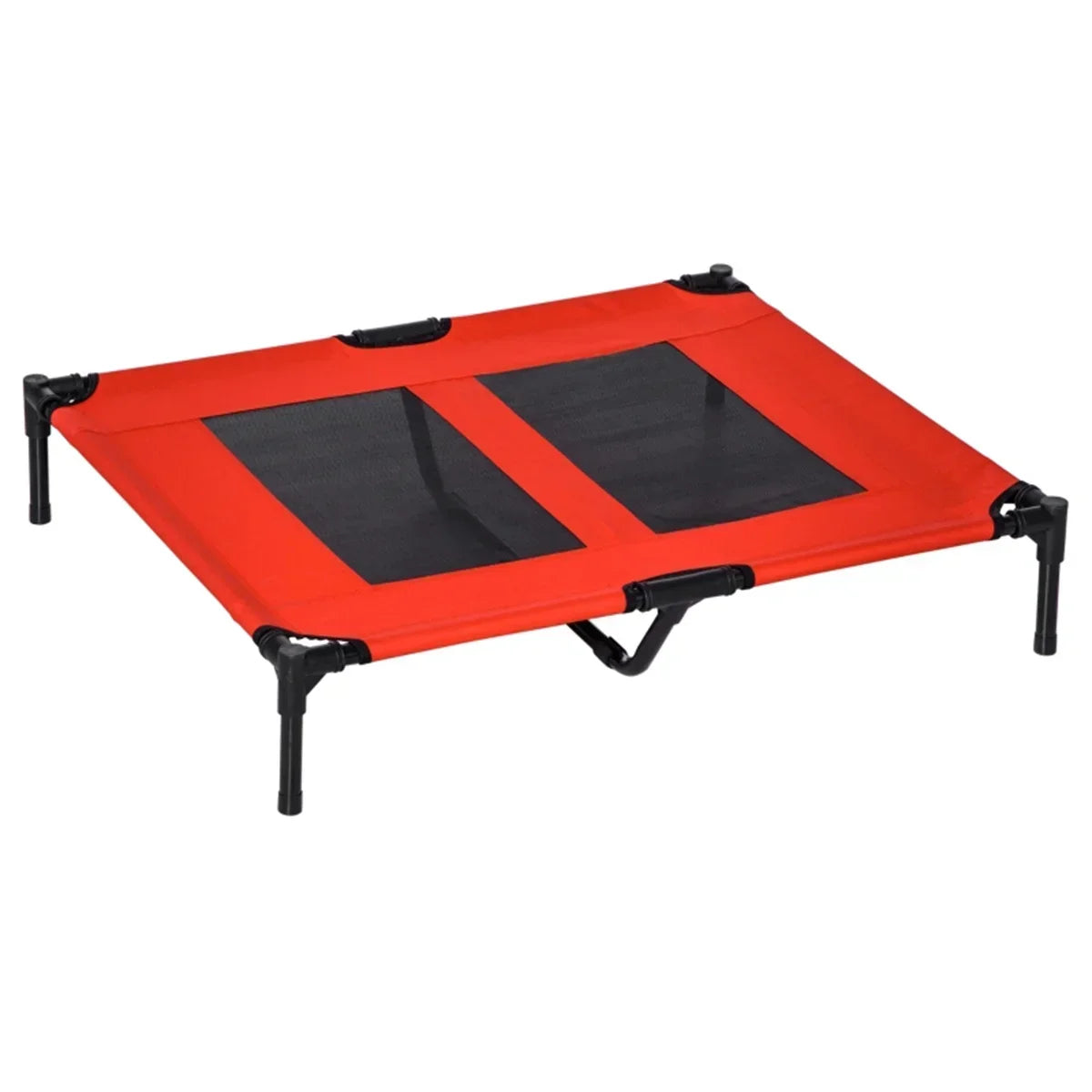Moisture Proof Dog Bed With Breathable Mesh Fabric For Easy Cleaning Durable Steel Frame Pet Bed