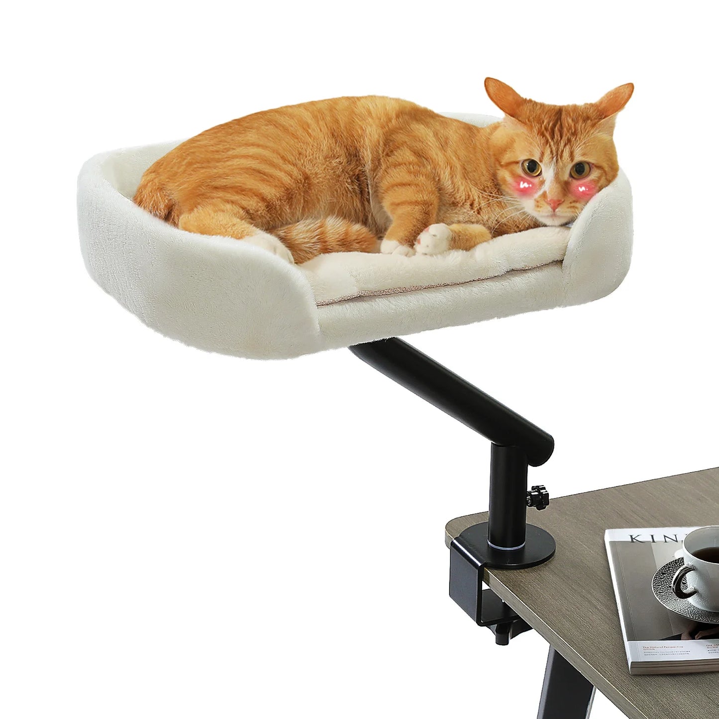 PAWZ Road Cat Desk Bed Rotatable Stand for Indoor Cats