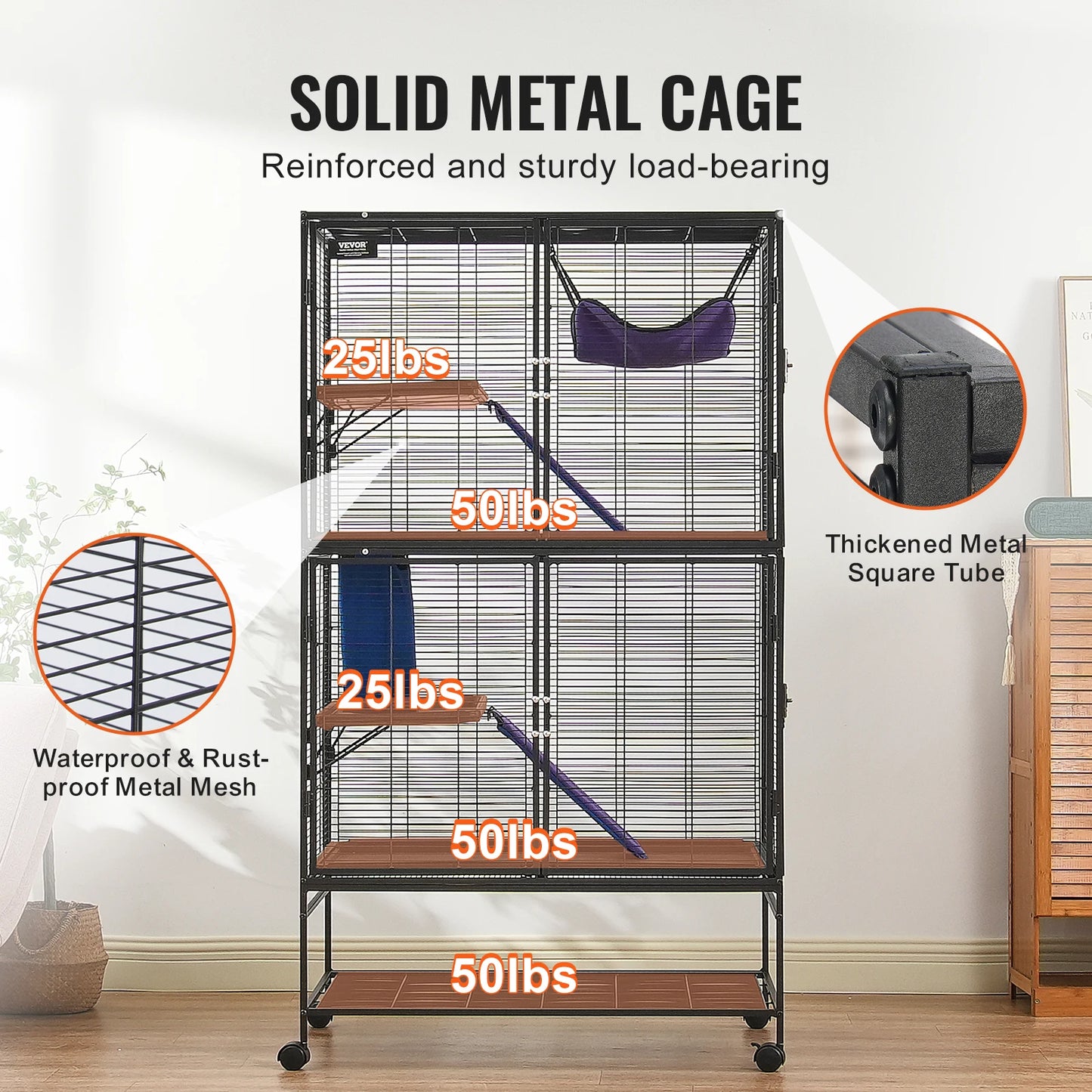 Ferret Cage 4 Tier Critter Nation Style Small Animal Cage