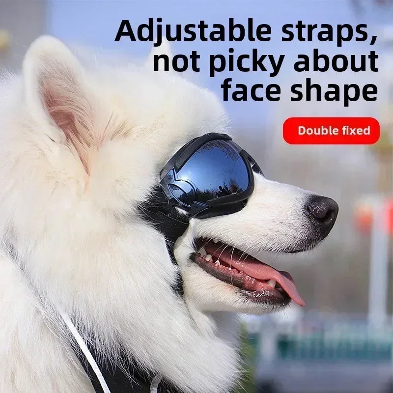 Pet Goggles Adjustable Anti UV Eye Protection for Dogs