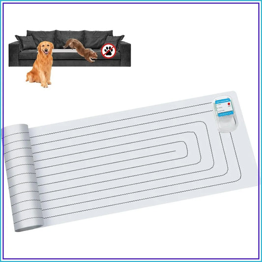 Pet Training Shock Mat 60"x12" - 3 Modes for Dogs & Cats, Keep Off Furniture & Countertops