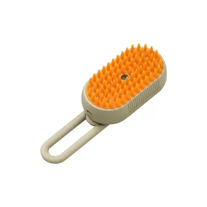 3-in-1 Dog Hair Brush Cat Hair Brush Electric Pet Cleaning Brush Steam Spray Brush Massage Hair Removal Comb Anti Flying Brush