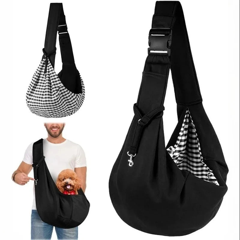 Pet Comfortable Crossbody Dog Sling Carrier For Small Dogs