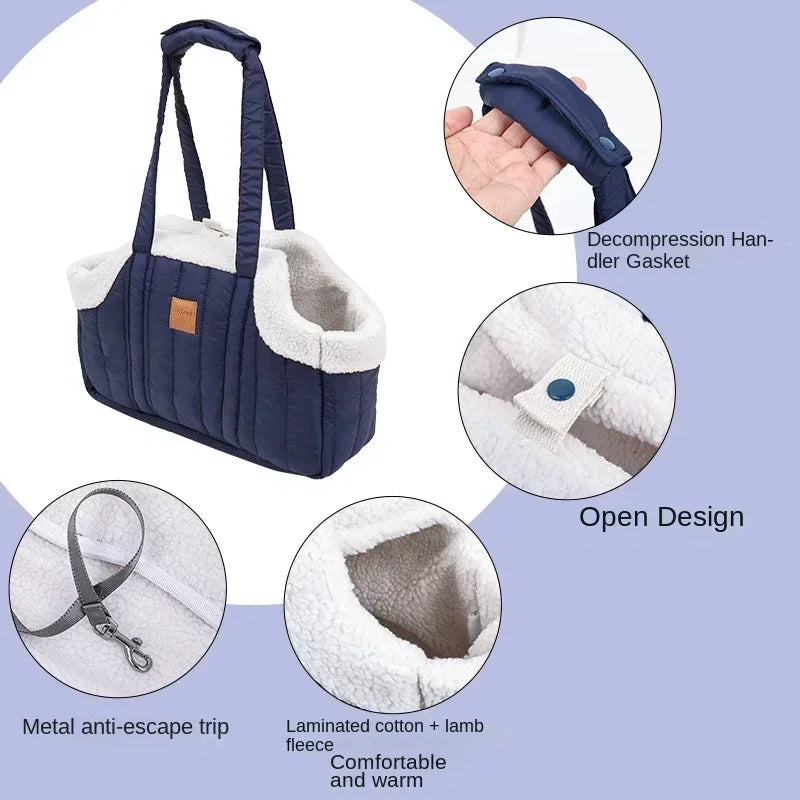 Travel Pet Carrier For Dogs And Cats Portable Lightweight Bag