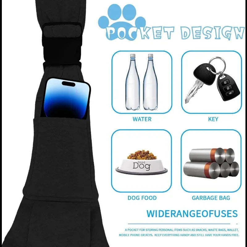 Pet Comfortable Crossbody Dog Sling Carrier For Small Dogs