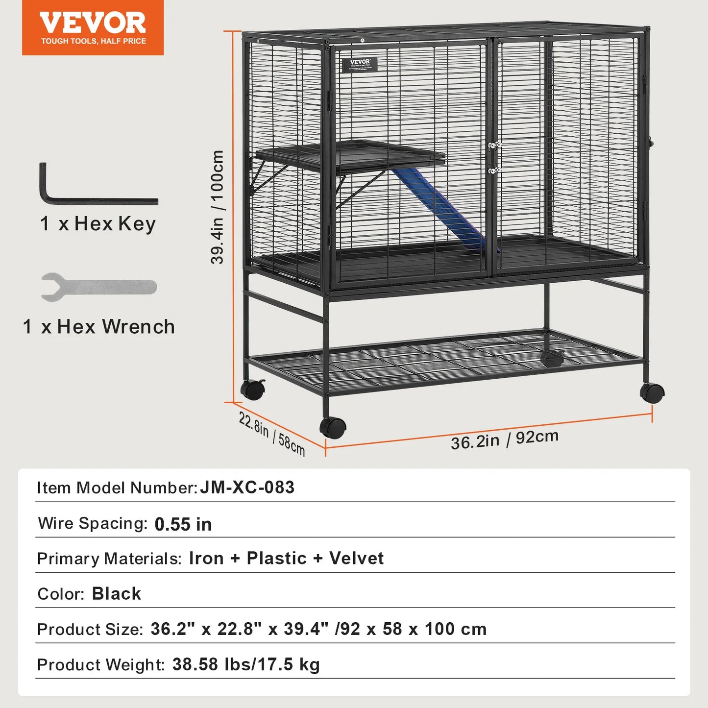 Ferret Cage 4 Tier Critter Nation Style Small Animal Cage
