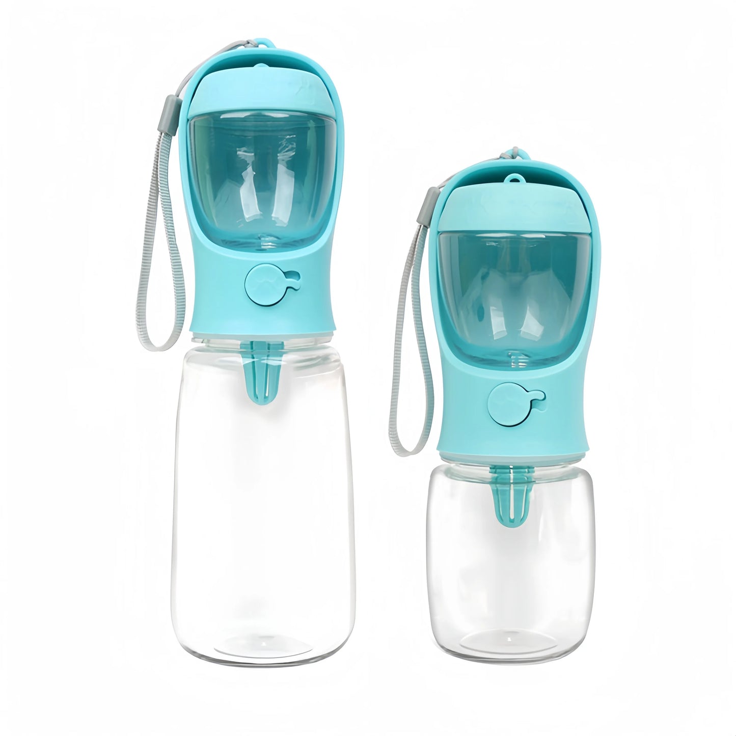 Portable Dog Cat Water Bottle With Storage Food Container