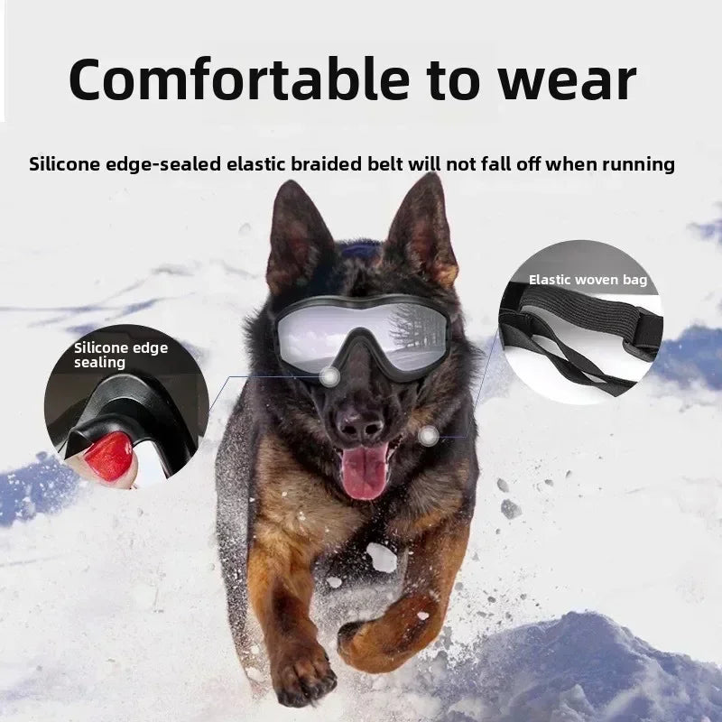 Pet Goggles Adjustable Anti UV Eye Protection for Dogs