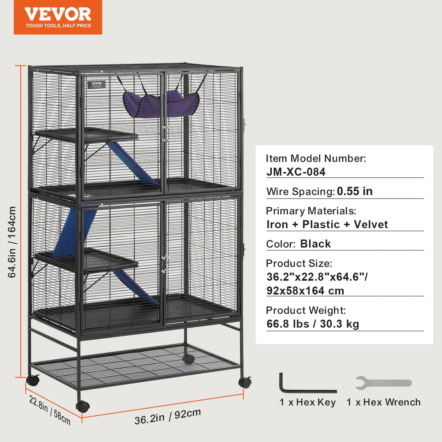 Ferret Cage 4 Tier Critter Nation Style Small Animal Cage