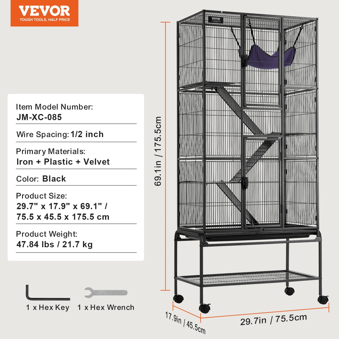 Ferret Cage 4 Tier Critter Nation Style Small Animal Cage