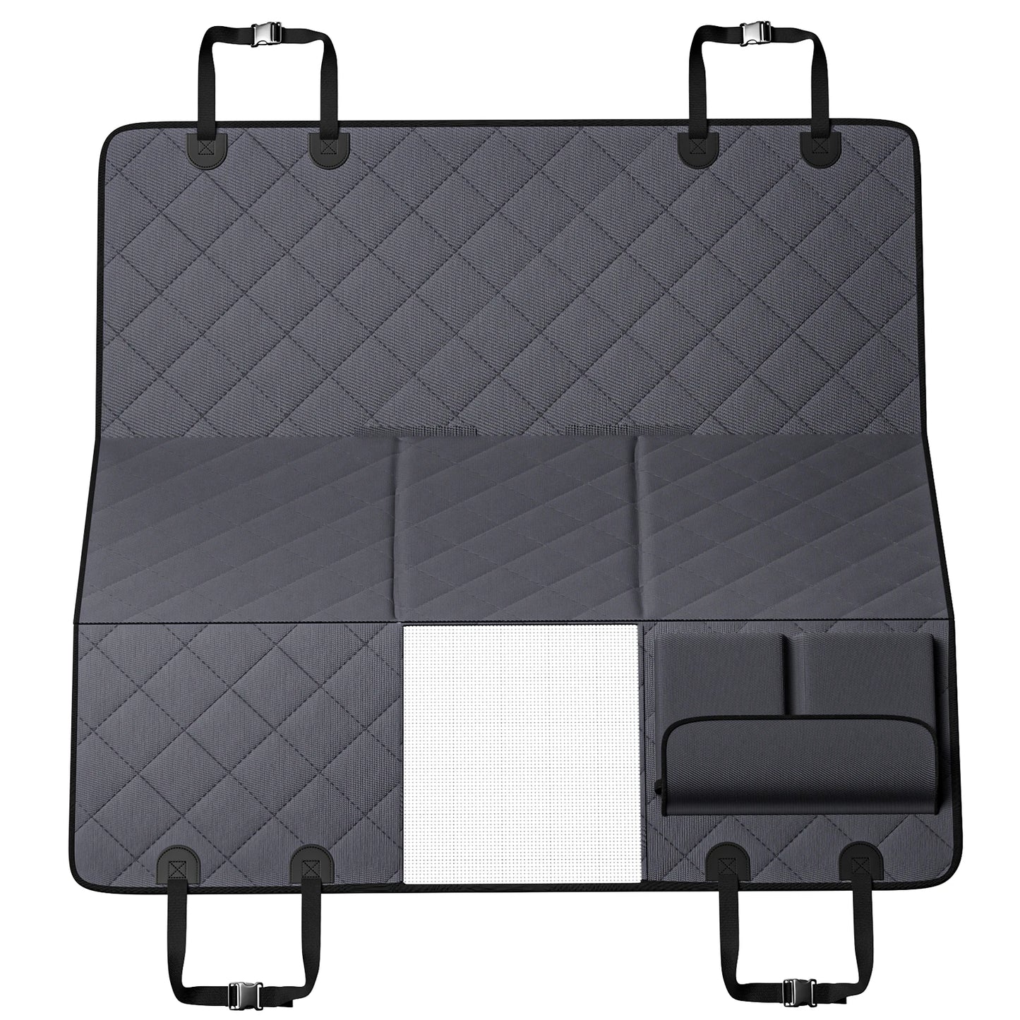 SucceBuy Back Seat Extender Dog Hammock Waterproof Car Seat Cover