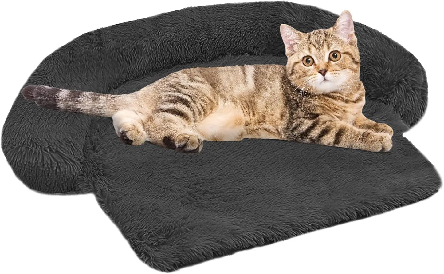 Cooling Dog Bed Mat With Bolster Pillow Washable Couch Cover