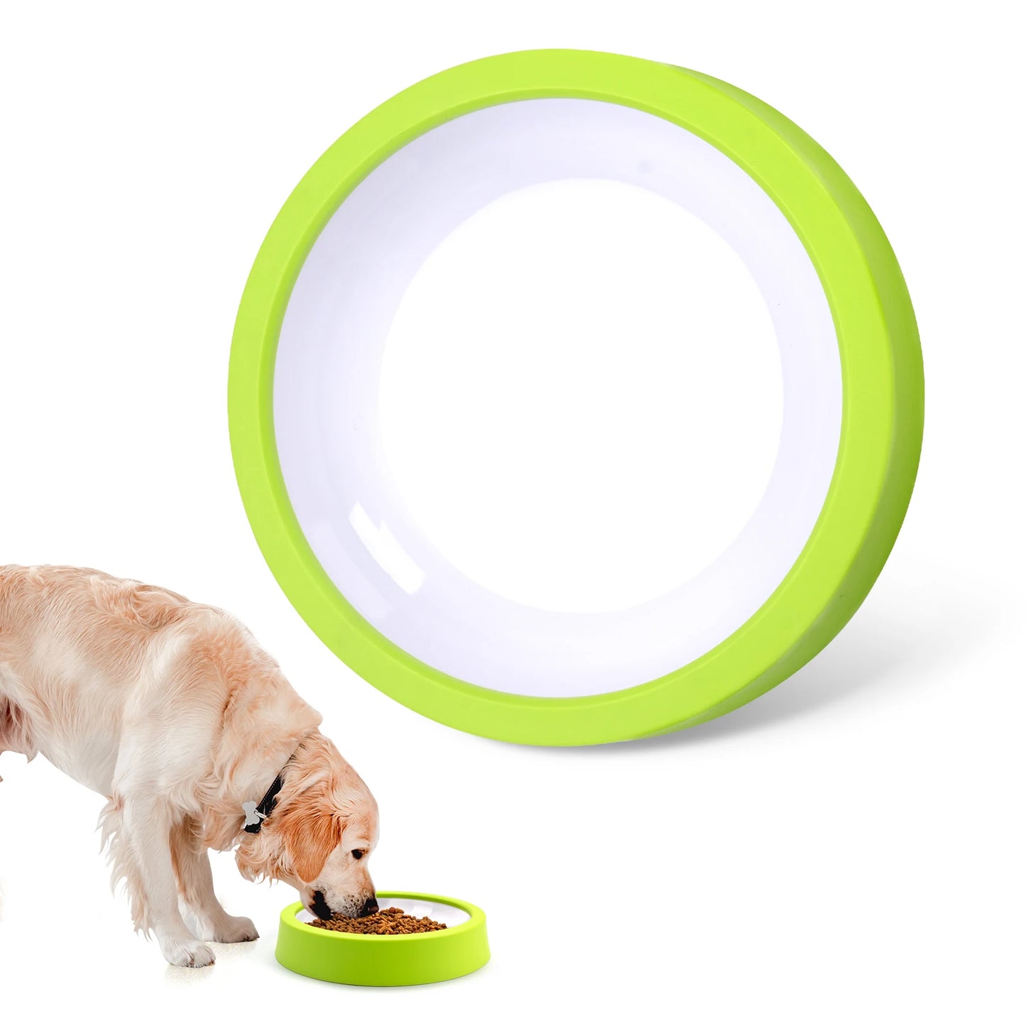 Slow Feeder Dog Bowl Non Slip AntiGulping Eco Pet Dish