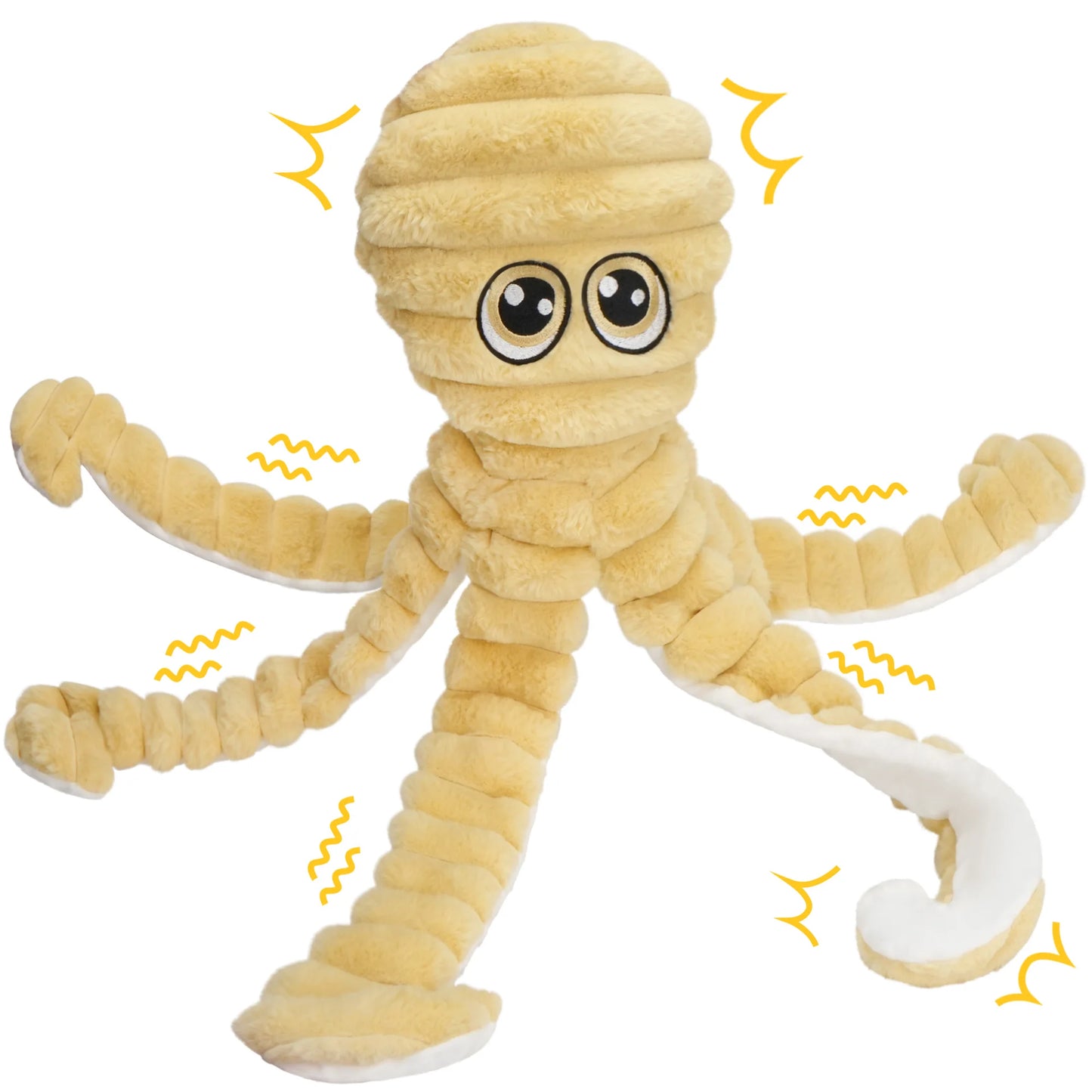 Durable Grinding Teeth Squeaky Plush Interactive Dog Toy