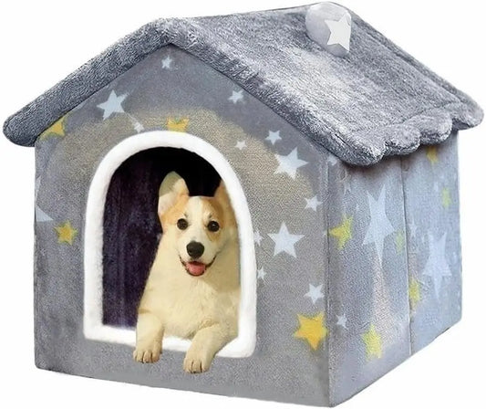 Indoor Foldable Soft Kennel Bed For Dogs And Cats Cushioned