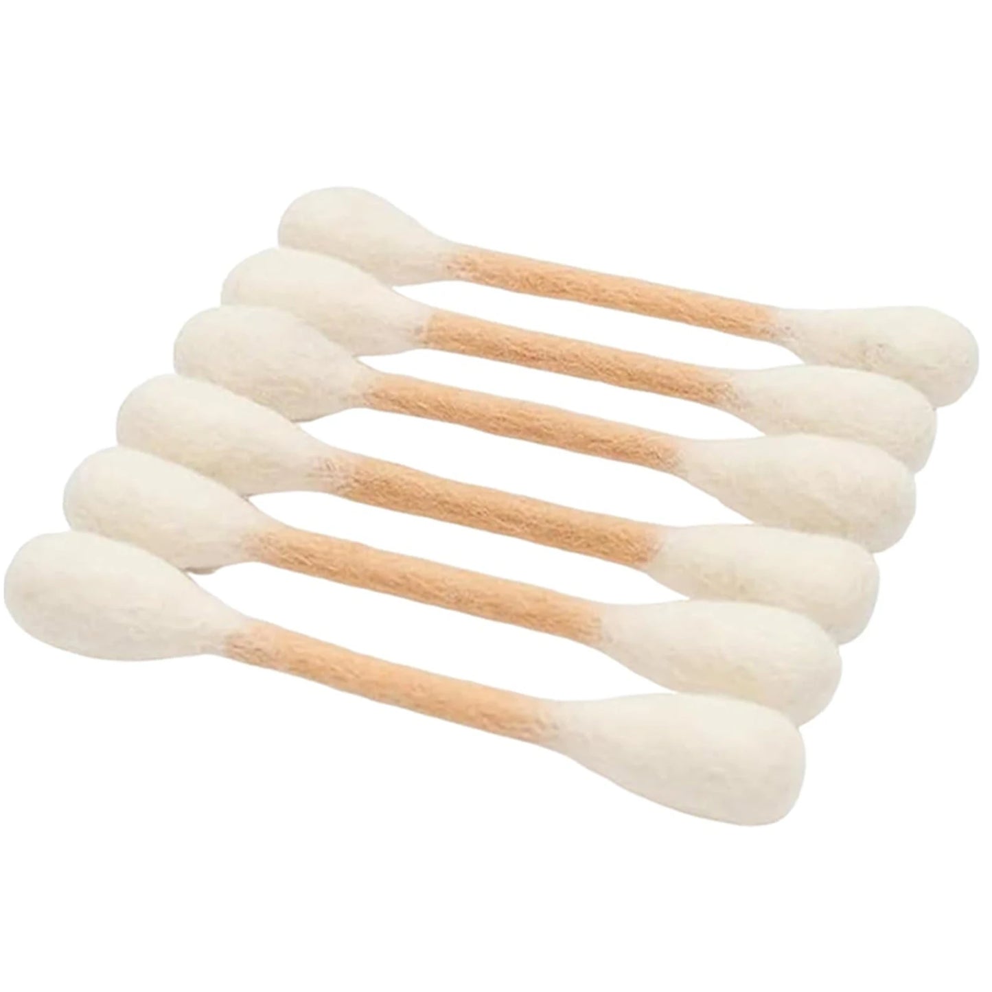 Cotton Swab Shaped Catnip Toy Six Pack Felt Kitty Chew