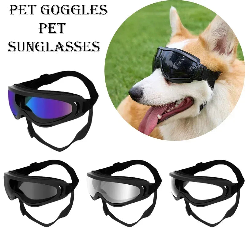 Pet Goggles Adjustable Anti UV Eye Protection for Dogs