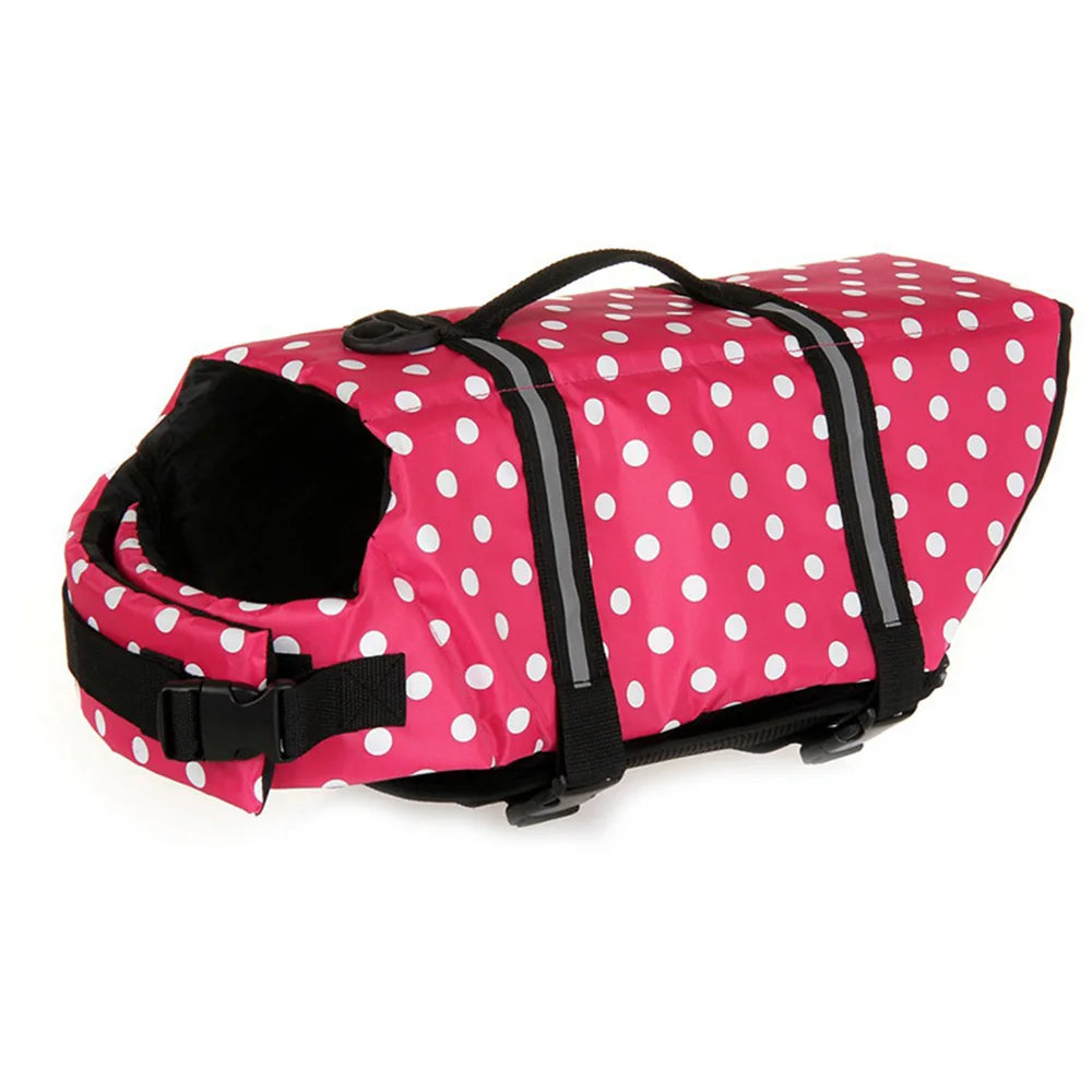 Dog Life Jacket Dog Life Vest for Swimming Beach Boating with High Buoyancy Summer Pet Flotation Vest for Small Medium Large Dog