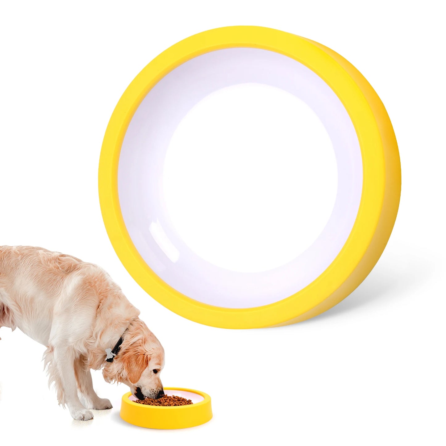 Slow Feeder Dog Bowl Non Slip AntiGulping Eco Pet Dish