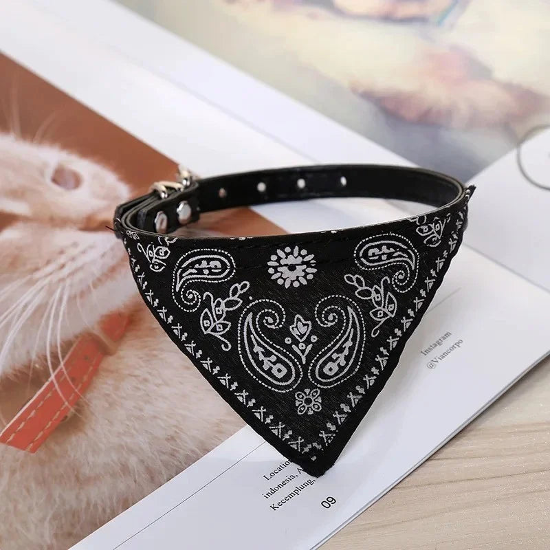 Cute Adjustable Dog Bandana Collar Puppy Cat Pet Neckerchief Neck Scarf Ties