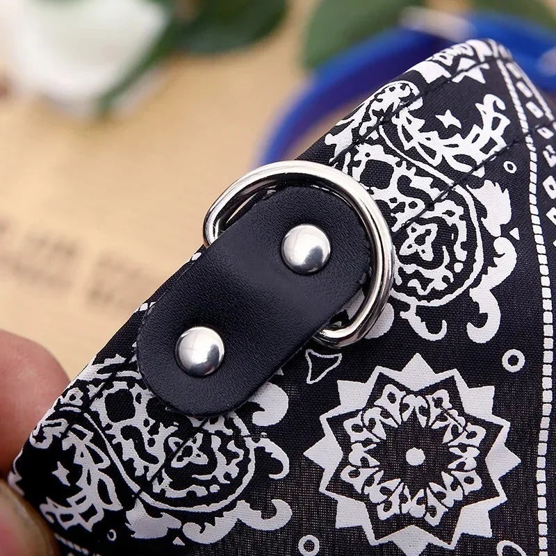 Cute Adjustable Dog Bandana Collar Puppy Cat Pet Neckerchief Neck Scarf Ties